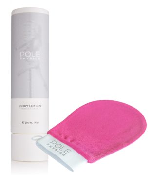 Pole Physics Lotion & Exfoliating Glove