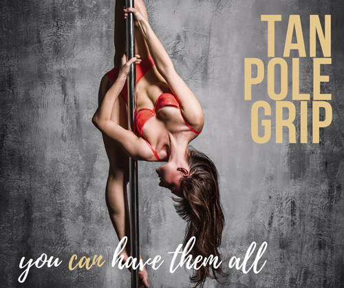 pole dancer with the perfect tan and grip