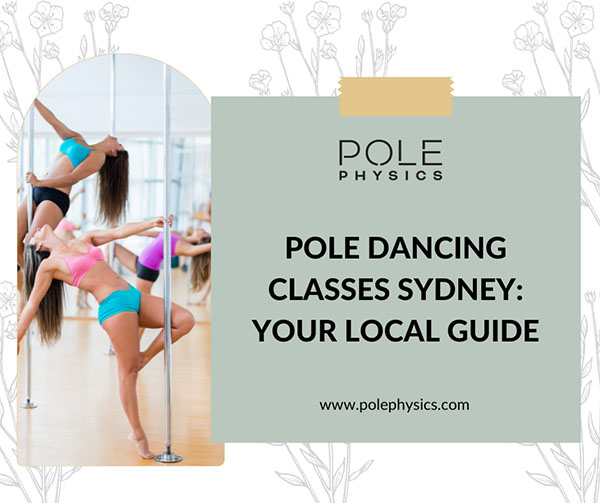 Pole Physics pole dancing classes Sydney Facebook promo